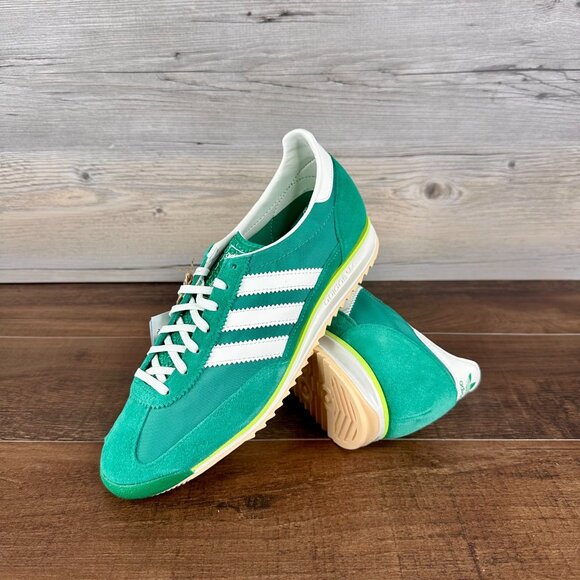 adidas SL 72 OG Womens Size 8.5 Court Green Ivory Crystal Sand JQ7397 - Picture 1 of 9